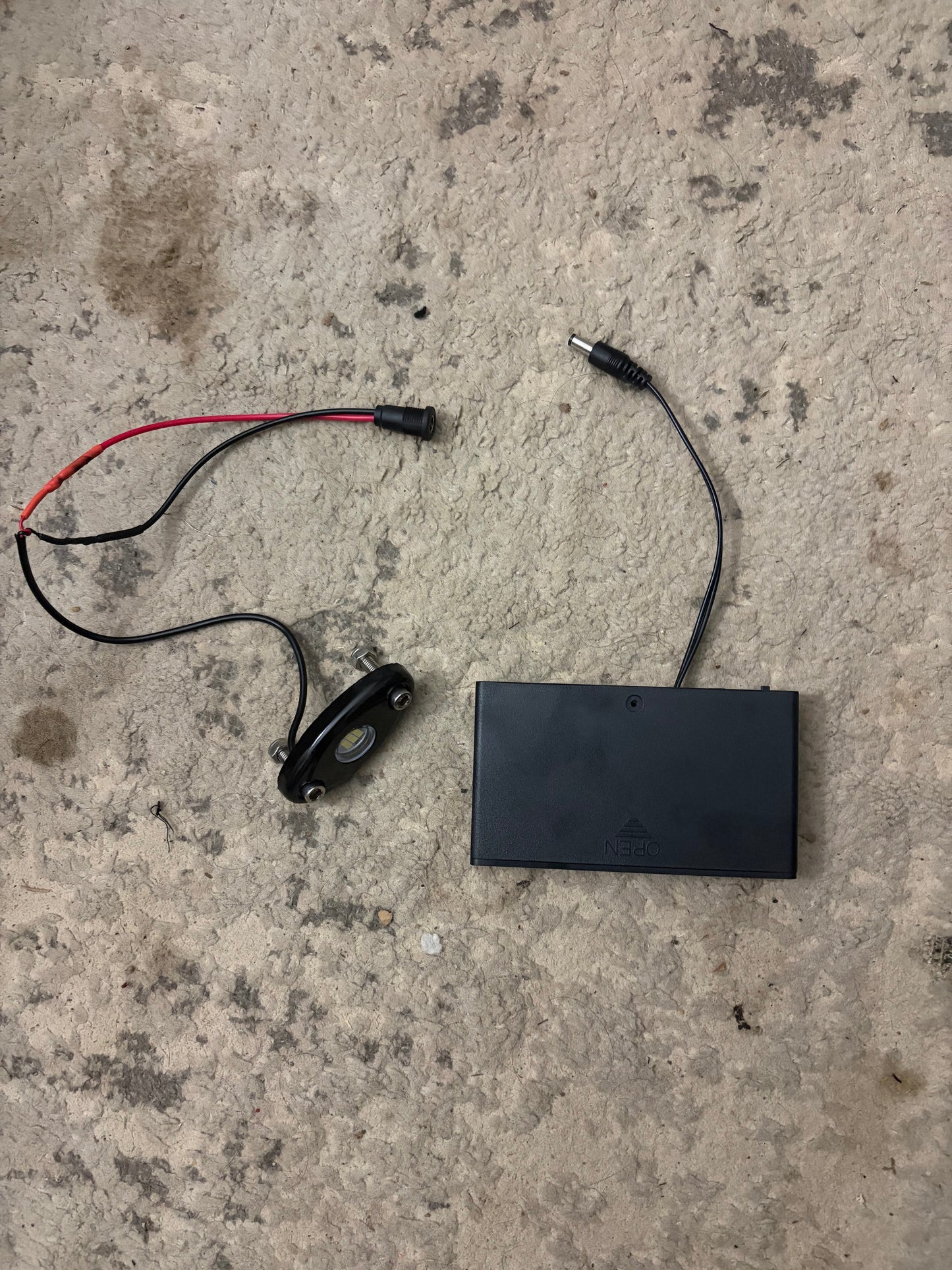 Battery Powered Rocklight