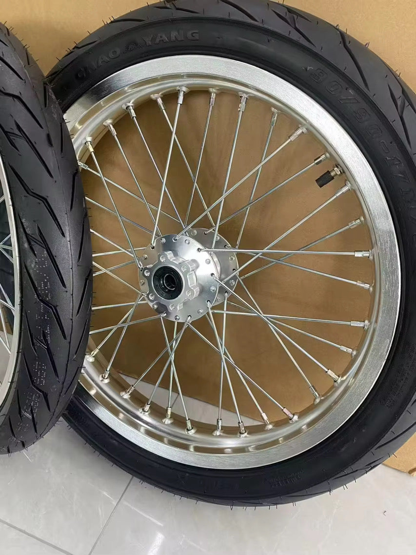 Chrome Supermotos 17 Inch