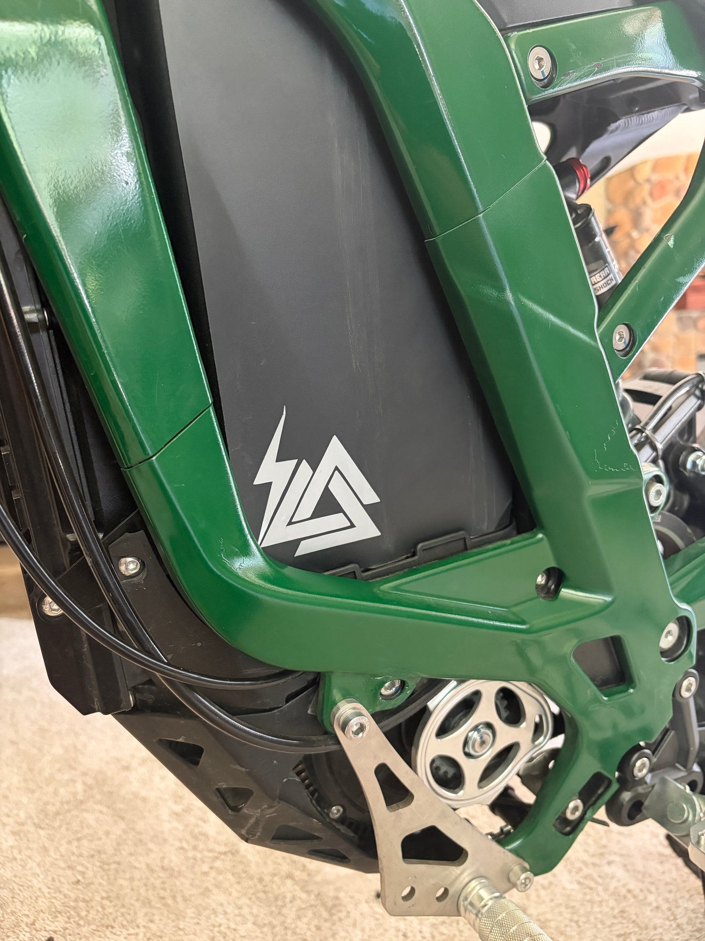 Chi X Surge Battery Decals
