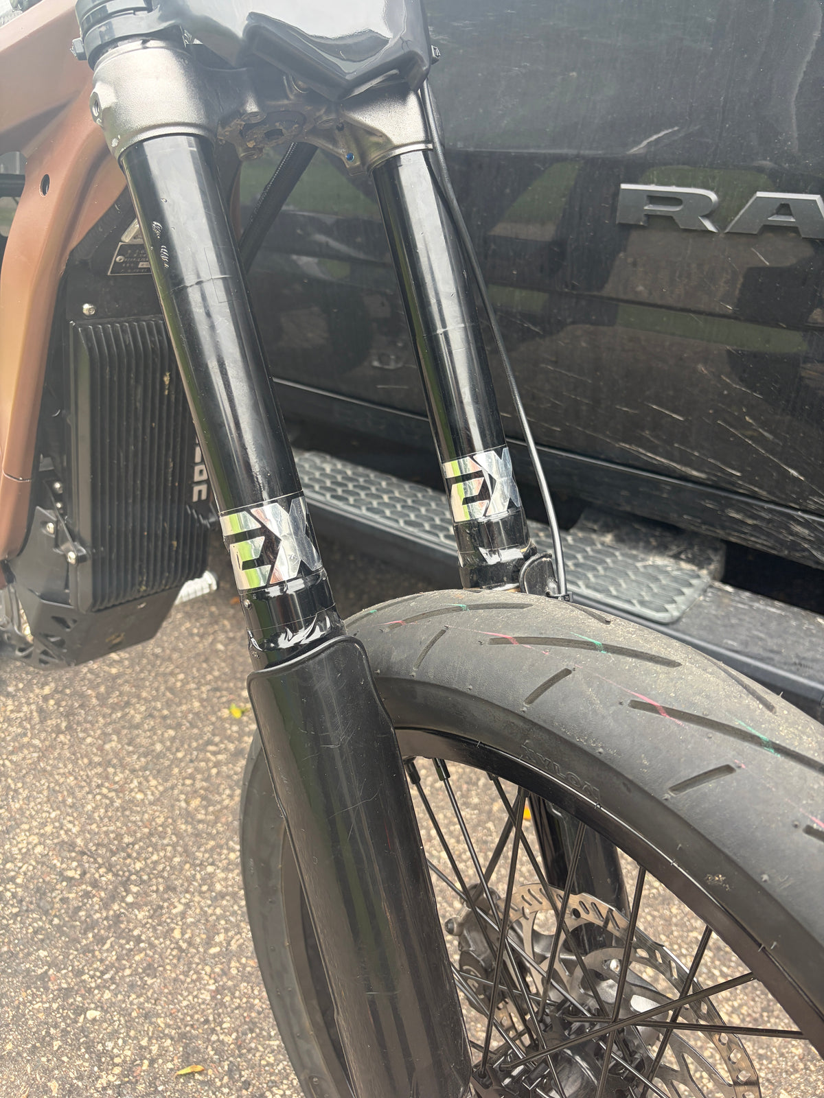 EXT Fork Decals