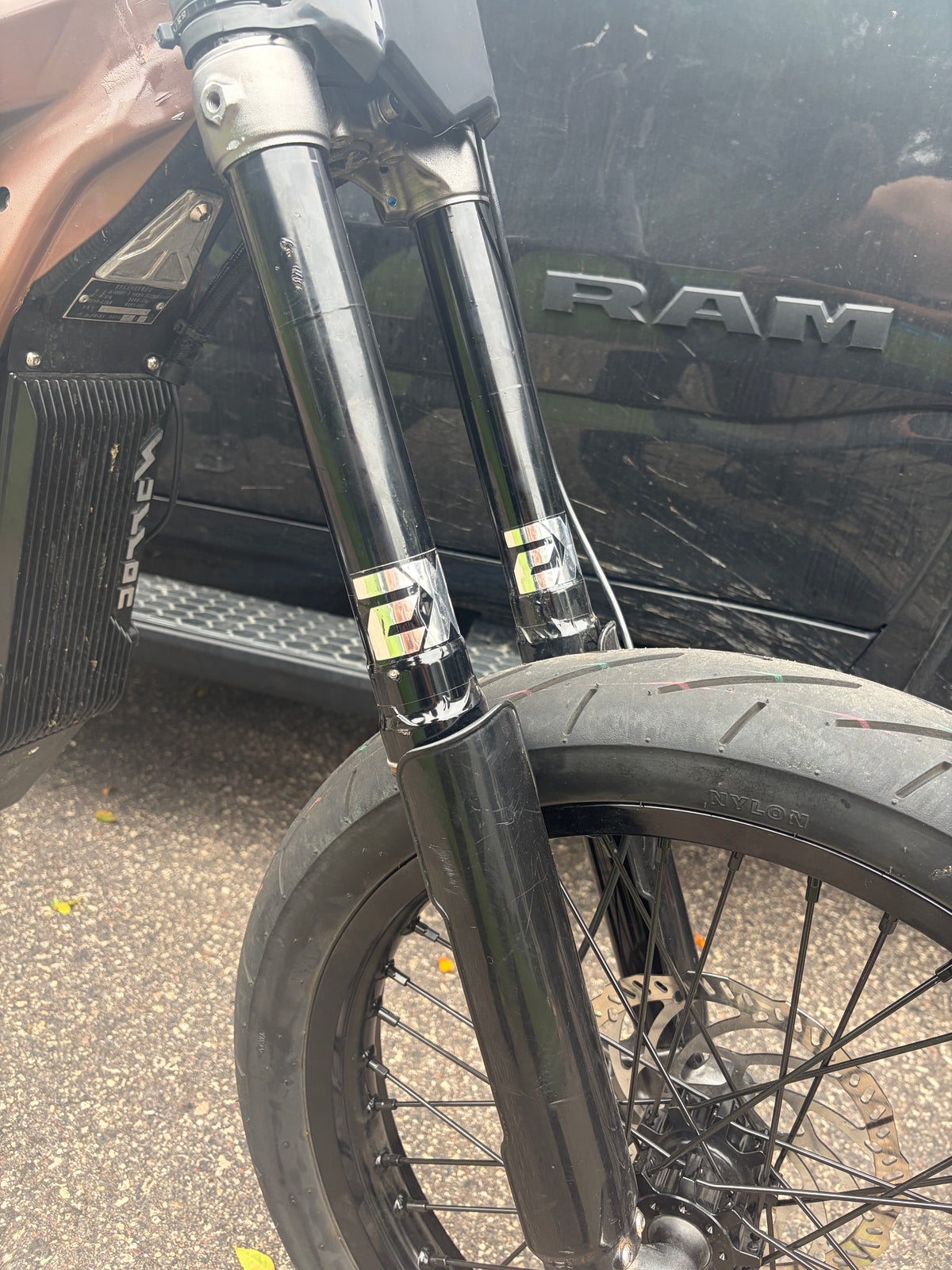 EXT Fork Decals