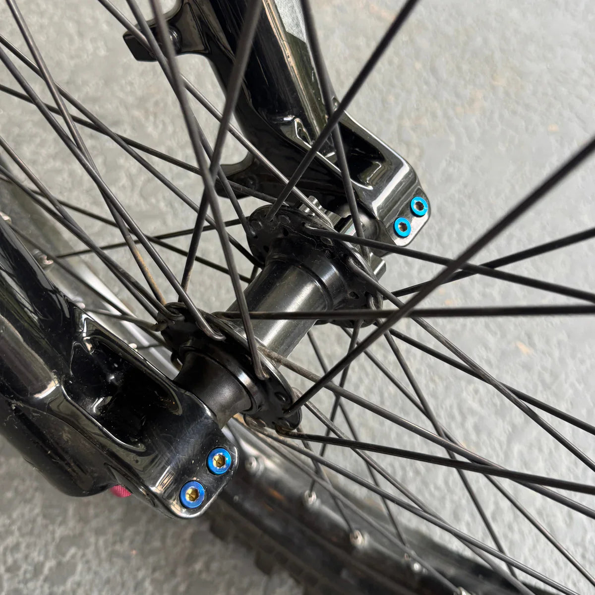 Titanium Fork Pinch Bolts
