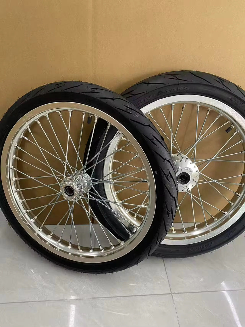 Chrome Supermotos 17 Inch